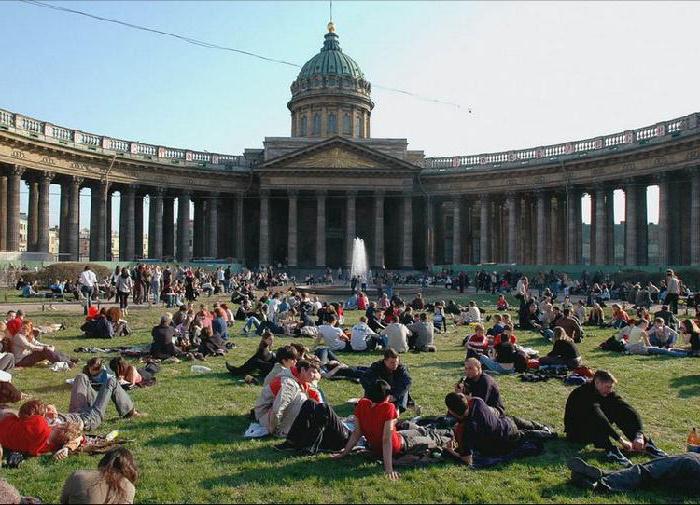 Koľko ľudí žije v Petrohrade: minulosť, prítomnosť a budúcnosť